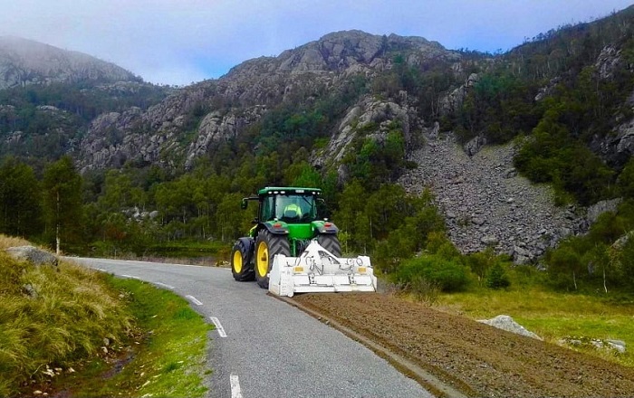 Les routes à absorption de carbone apprennent à être construites en Norvège