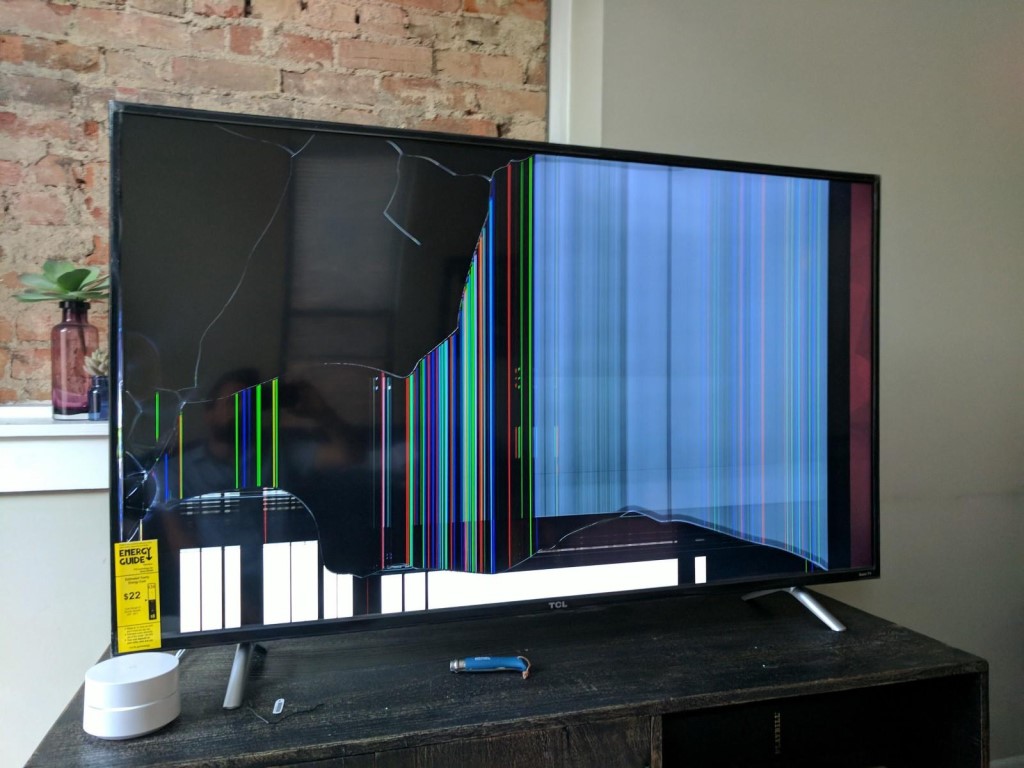 Comment récupérer un téléviseur LCD cassé ?